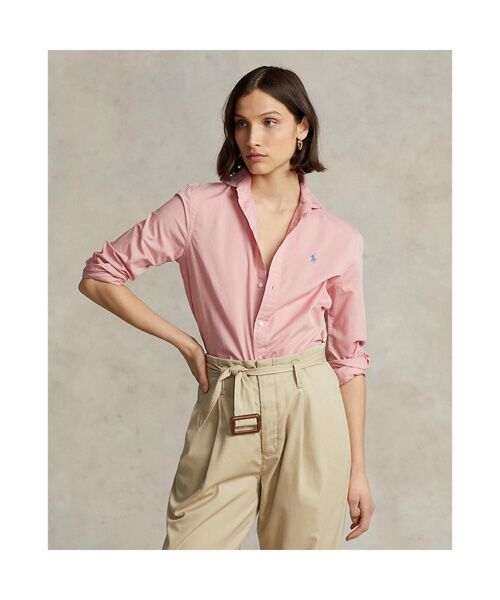 リラックスド フィット コットン ツイル シャツ （シャツ・ブラウス）｜POLO RALPH LAUREN / ポロ ラルフ ローレン  ファッション通販 タカシマヤファッションスクエア
