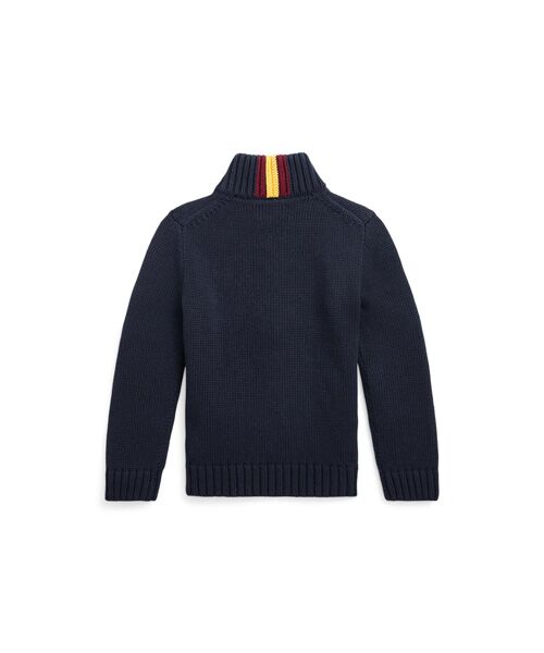 ボーイズ 4才～7才)コットン フルジップ セーター （ニット・セーター）｜POLO RALPH LAUREN / ポロ ラルフ ローレン  ファッション通販 タカシマヤファッションスクエア