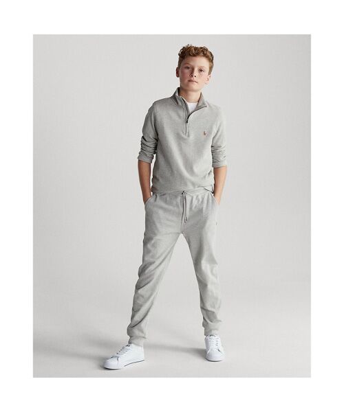 POLO RALPH LAUREN / ポロ ラルフ ローレン その他パンツ | (ボーイズ 8才~20才)コットン メッシュ ジョガー パンツ(020グレー)