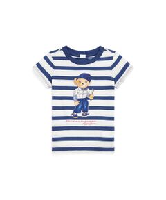 (ベビー)Polo ベア ストライプド コットン Tシャツ