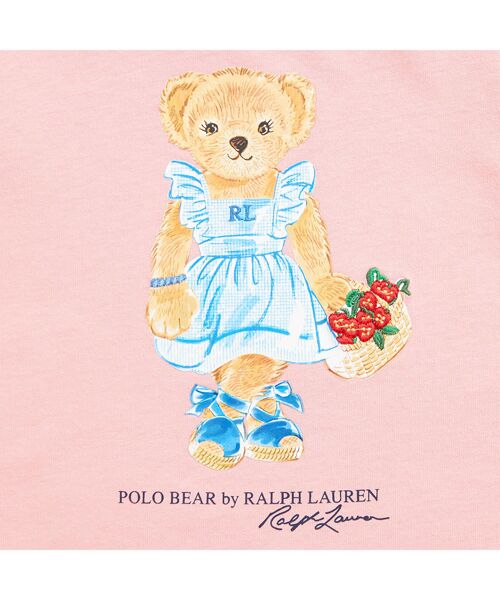 POLO RALPH LAUREN / ポロ ラルフ ローレン ミニ丈・ひざ丈ワンピース | (ベビー)Polo ベア ジャージー Tシャツ ドレス & ブルマー | 詳細2