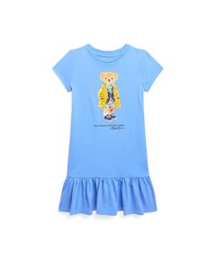 (ガールズ 4才～6才)Polo ベア コットン ジャージー ドレス