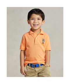 (ボーイズ 4才～7才)Polo ベア コットン メッシュ ポロシャツ