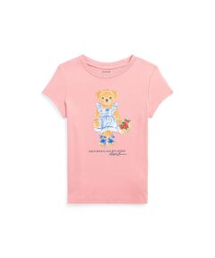 (ガールズ 4才～6才)Polo ベア コットン ジャージー Tシャツ