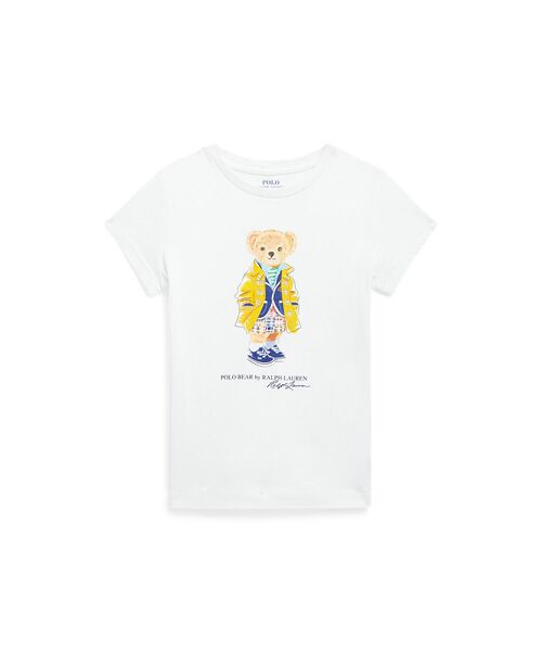 (ガールズ 4才～6才)Polo ベア コットン ジャージー Tシャツ