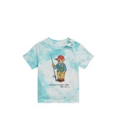 (ベビー)Polo ベア タイダイプリント コットン Tシャツ