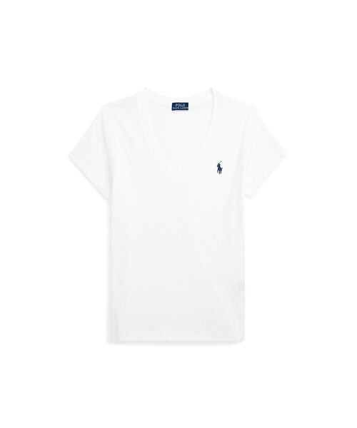 POLO RALPH LAUREN / ポロ ラルフ ローレン Tシャツ | コットン ジャージー Vネック Tシャツ | 詳細1