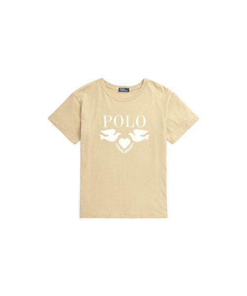 POLORALPHLAURENPRL67ロゴジャージークルーネックTシャツ | Tシャツ