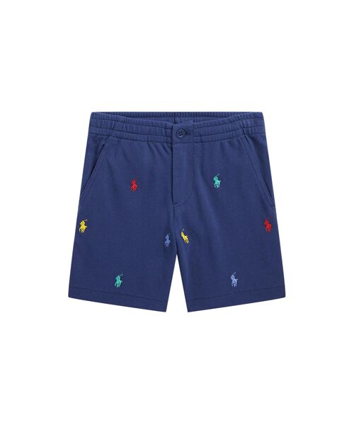 ボーイズ 4才～7才)Polo プレップスター コットン メッシュ ショート