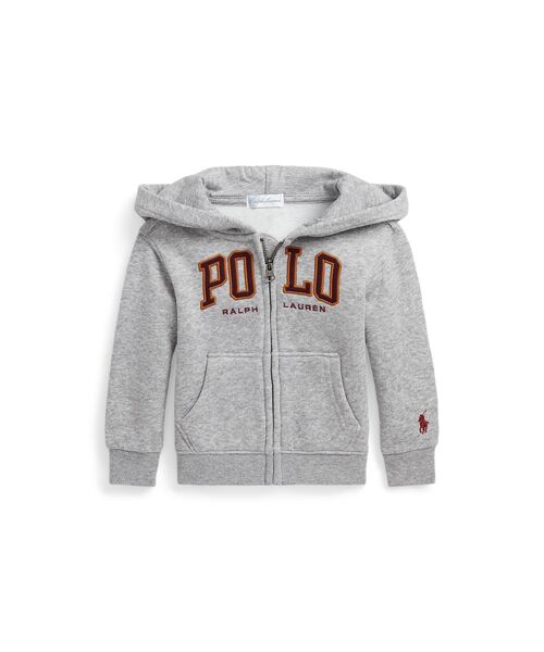 ベビー)ロゴ フリース フルジップ フーディ （パーカー）｜POLO RALPH LAUREN ポロ ラルフ ローレン ファッション通販  タカシマヤファッションスクエア