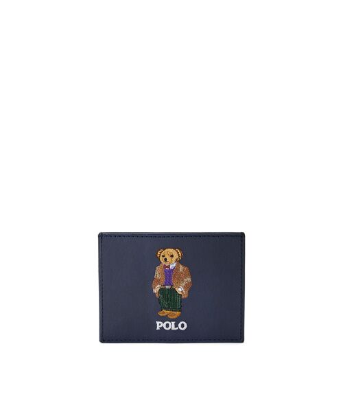 Polo ベア レザー カード ケース
