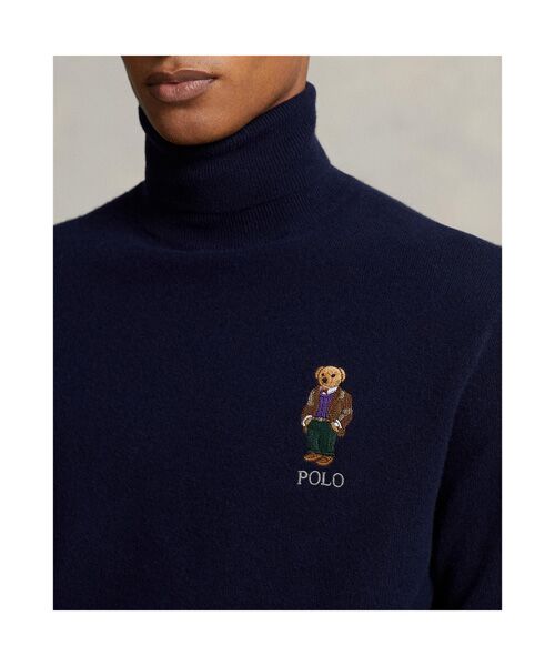 POLO RALPH LAUREN / ポロ ラルフ ローレン ニット・セーター | Polo ベア ウール タートルネック セーター | 詳細4