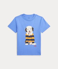 (ボーイズ 4才～7才)ドッグプリント コットン ジャージー Tシャツ