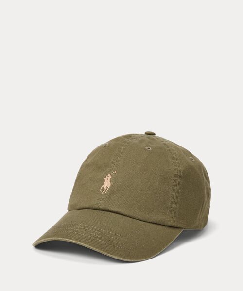 コットン チノ ボール キャップ （キャップ）｜POLO RALPH LAUREN ...