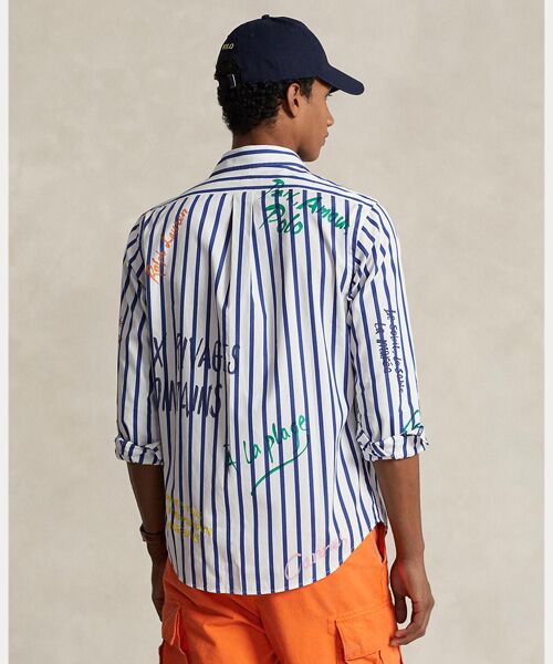 POLO RALPH LAUREN / ポロ ラルフ ローレン シャツ・ブラウス | クラシック フィット ストライプド ポプリン ワークシャツ | 詳細3