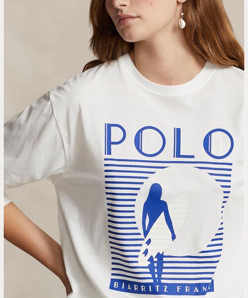 POLO RALPH LAUREN / ポロ ラルフ ローレン Tシャツ | グラフィック ロゴ ロングスリーブ Tシャツ | 詳細4