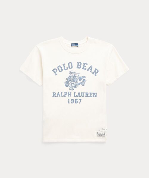 POLO RALPH LAUREN / ポロ ラルフ ローレン Tシャツ | Polo ベア グラフィック コットン ジャージー Tシャツ | 詳細1