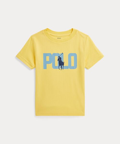 (ボーイズ 3才～7才)カラーチェンジング ロゴ コットン ジャージー Tシャツ