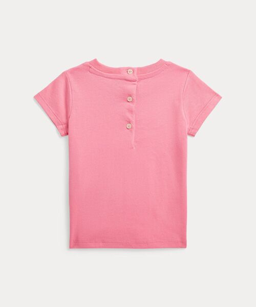 POLO RALPH LAUREN / ポロ ラルフ ローレン Tシャツ | (ベビー)ミックスドロゴ コットン ジャージー Tシャツ | 詳細1