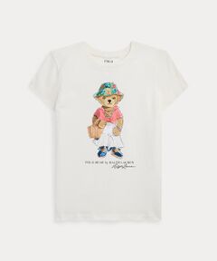 (ガールズ 7才～16才)Polo ベア コットン ジャージー Tシャツ