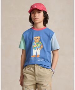 (ボーイズ 8才～20才)Polo ベア カラーブロック コットン Tシャツ