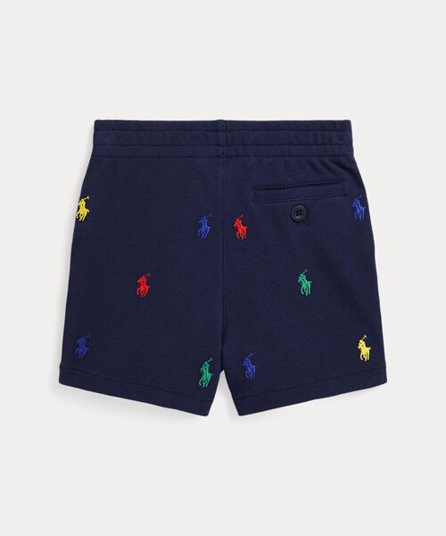 POLO RALPH LAUREN / ポロ ラルフ ローレン ショート・ハーフ・半端丈パンツ | (ベビー)Polo プレップスター コットン メッシュ ショートパンツ | 詳細1