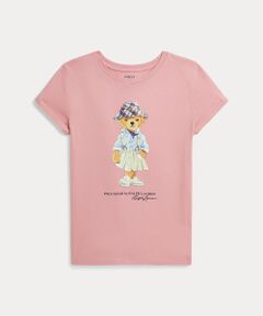 (ガールズ 7才～16才)Polo ベア コットン ジャージー Tシャツ