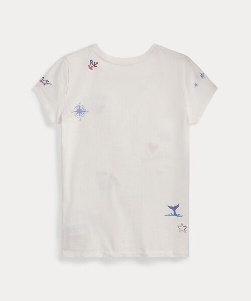 POLO RALPH LAUREN / ポロ ラルフ ローレン Tシャツ | (ガールズ 7才～16才)コットン ジャージー グラフィック Tシャツ | 詳細1