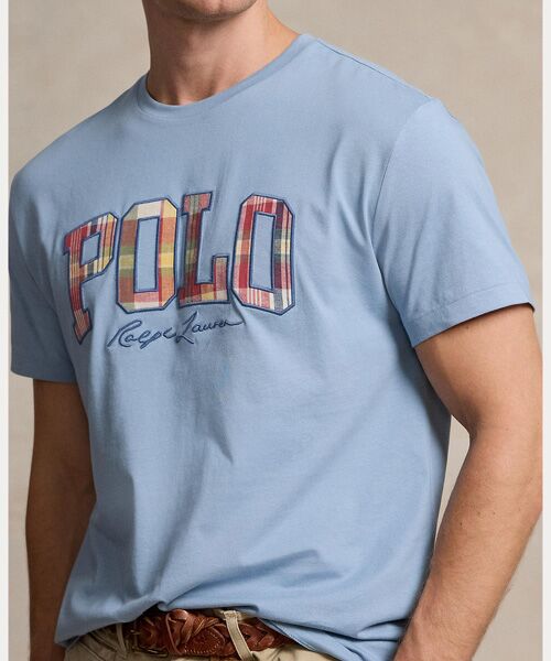 POLO RALPH LAUREN / ポロ ラルフ ローレン Tシャツ | クラシック フィット チェックロゴ ジャージー Tシャツ | 詳細4