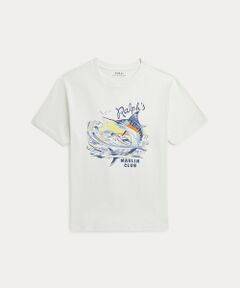 (ボーイズ 8才～20才)マーリングラフィック コットン ジャージー Tシャツ