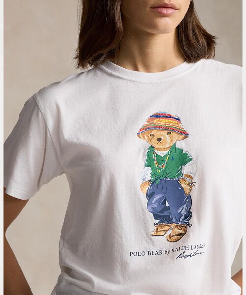 POLO RALPH LAUREN / ポロ ラルフ ローレン Tシャツ | Polo ベア コットン ジャージー Tシャツ | 詳細3