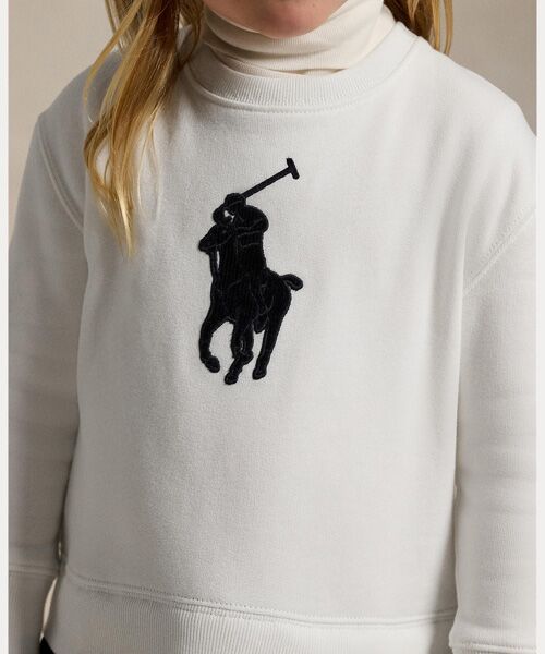 POLO RALPH LAUREN / ポロ ラルフ ローレン ドレス | (ガールズ 2才～6才)Big Pony コーデュロイスカート フリース ドレス | 詳細4