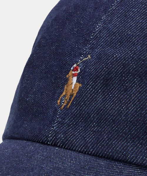 POLO RALPH LAUREN / ポロ ラルフ ローレン キャップ | (ボーイズ 8才～20才)コットン デニム ボール キャップ | 詳細2