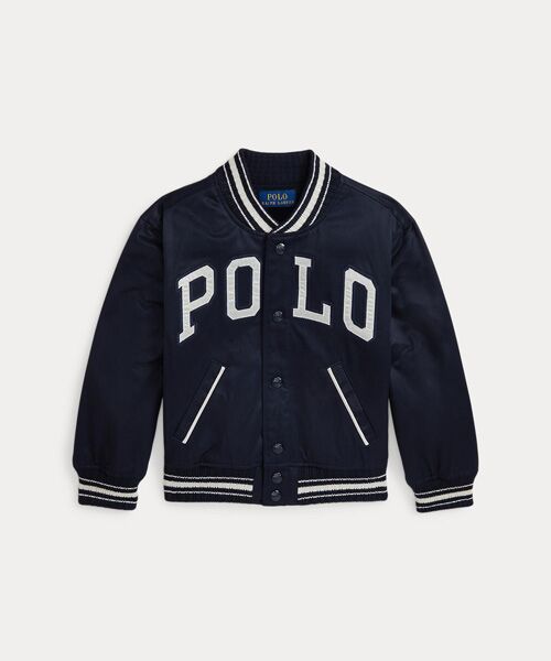 POLO RALPH LAUREN / ポロ ラルフ ローレン その他アウター | (ボーイズ 2才～7才)ロゴ ツイル ベースボール ジャケット | 詳細1