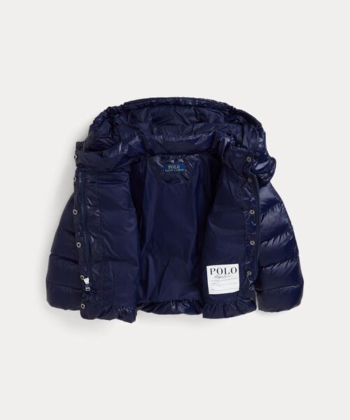 POLO RALPH LAUREN / ポロ ラルフ ローレン ダウンジャケット・ベスト | (ガールズ 2才～6才)ダウン フーデッド ペプラム ジャケット | 詳細3