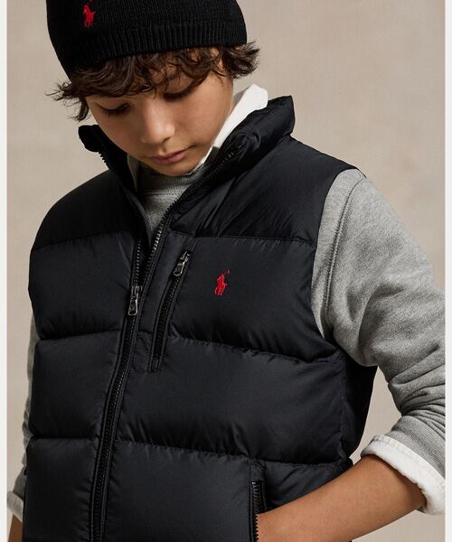 POLO RALPH LAUREN / ポロ ラルフ ローレン ダウンジャケット・ベスト | (ボーイズ 8才～20才)リップストップ ダウン ベスト | 詳細4