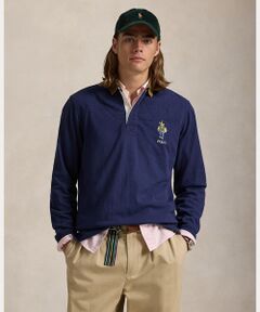 クラシック フィット Polo ベア ジャージー ラグビー シャツ