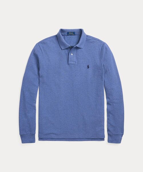 POLO RALPH LAUREN / ポロ ラルフ ローレン ポロシャツ | カスタム スリム ロングスリーブ ポロシャツ | 詳細1