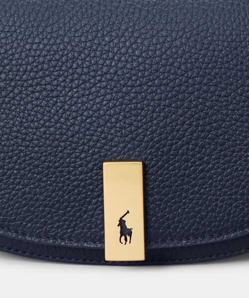 POLO RALPH LAUREN / ポロ ラルフ ローレン ショルダーバッグ | Polo ID レザー ミニ サドル バッグ | 詳細4