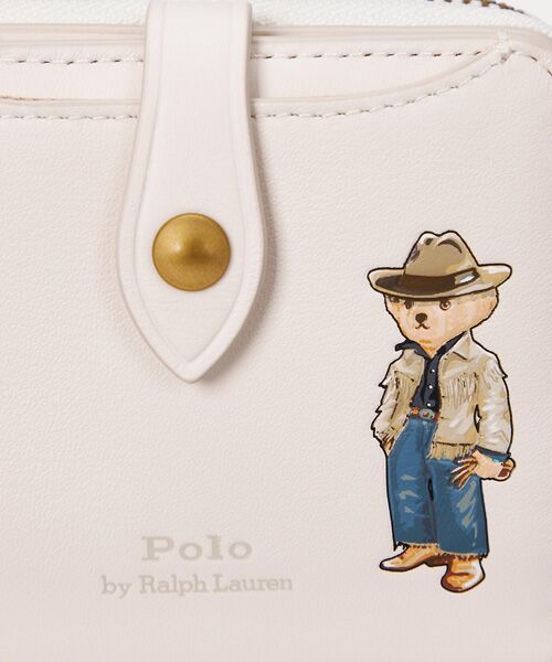 POLO RALPH LAUREN / ポロ ラルフ ローレン 財布・コインケース・マネークリップ | Polo ベア レザー コンパクト ウォレット | 詳細4