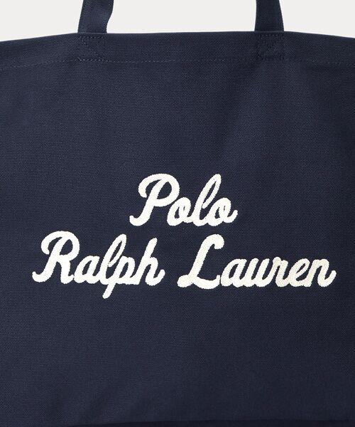 POLO RALPH LAUREN / ポロ ラルフ ローレン トートバッグ | エンブロイダリー キャンバス トート | 詳細4