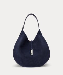 Polo ID スエード ラージ ショルダー バッグ