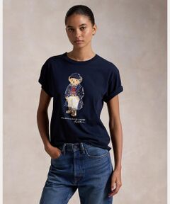 Polo ベア ロゴ コットン ジャージー Tシャツ