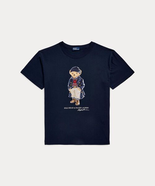 POLO RALPH LAUREN / ポロ ラルフ ローレン Tシャツ | Polo ベア ロゴ コットン ジャージー Tシャツ | 詳細1