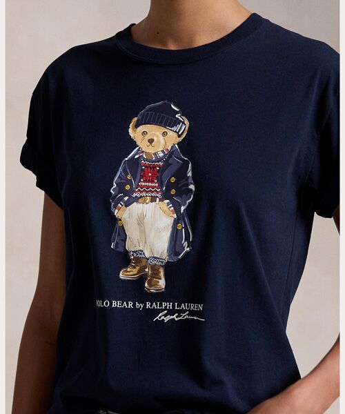 POLO RALPH LAUREN / ポロ ラルフ ローレン Tシャツ | Polo ベア ロゴ コットン ジャージー Tシャツ | 詳細4