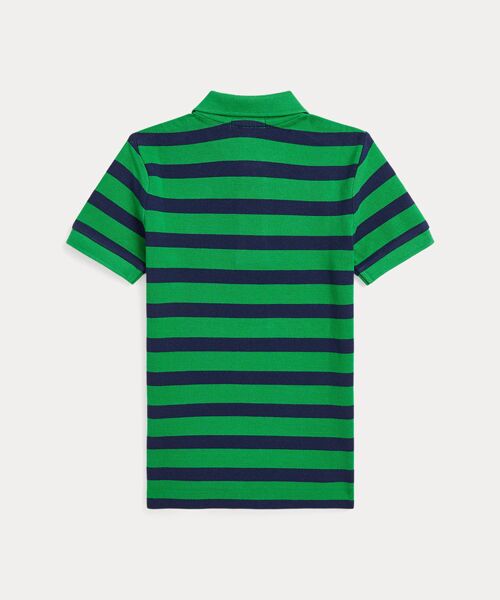 POLO RALPH LAUREN / ポロ ラルフ ローレン ポロシャツ | (ボーイズ 2才～7才)ストライプド コットン メッシュ ポロシャツ | 詳細1