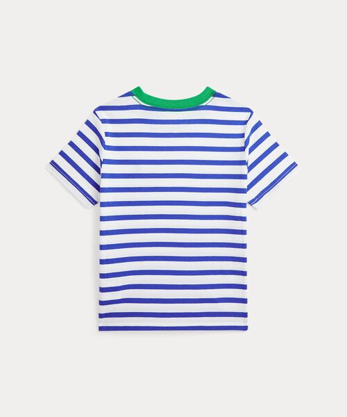 POLO RALPH LAUREN / ポロ ラルフ ローレン Tシャツ | (ボーイズ 2才～7才)ストライプド コットン ジャージー リンガー Tシャツ | 詳細1