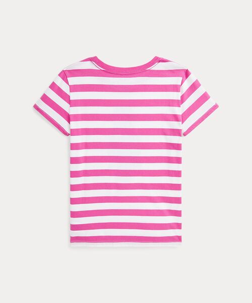 POLO RALPH LAUREN / ポロ ラルフ ローレン Tシャツ | (ガールズ 7才～16才)ストライプド Polo ベア コットン ジャージー Tシャツ | 詳細1