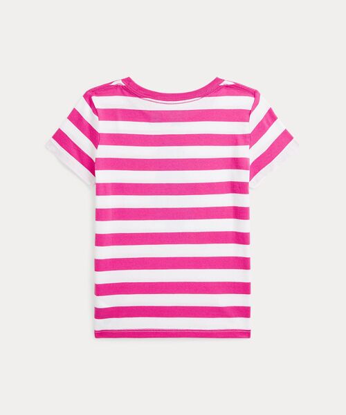 POLO RALPH LAUREN / ポロ ラルフ ローレン Tシャツ | (ガールズ 2才～6才)ストライプド Polo ベア コットン ジャージー Tシャツ | 詳細1