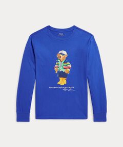 (ボーイズ 8才～20才)Polo ベア コットン ロングスリーブ Tシャツ